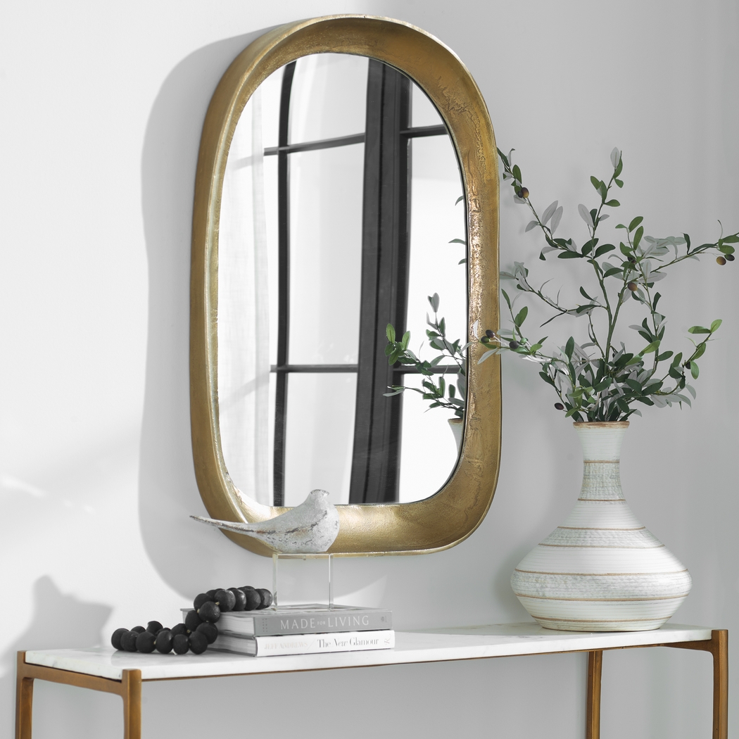 Chieco Brass Mirror - Thumbnail - Image 4
