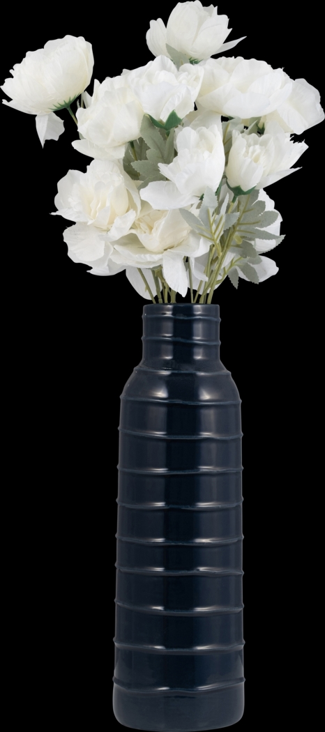 Chieri Blue 17 in. Vase - Thumbnail - Image 3