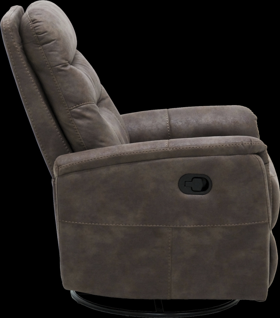 Chierii Brown Glider Recliner - Thumbnail - Image 4