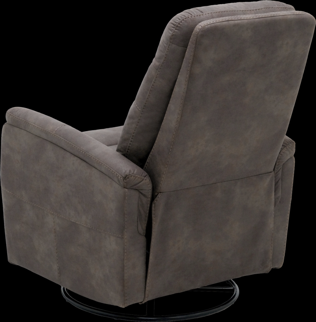 Chierii Brown Glider Recliner - Thumbnail - Image 5