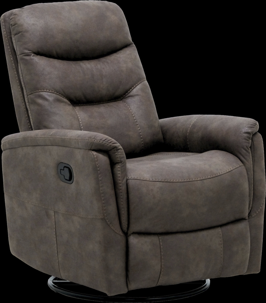 Chierii Brown Glider Recliner - Thumbnail - Image 1