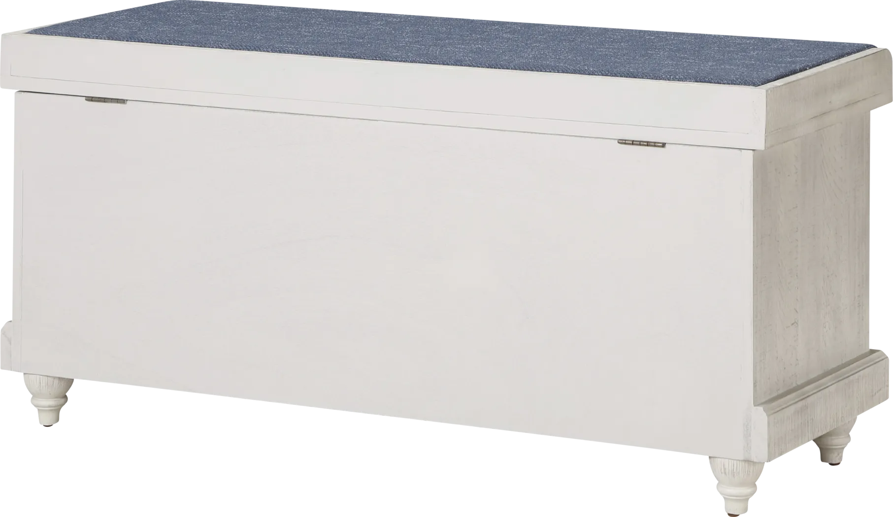 Chikelu White Storage Bench - Thumbnail - Image 3