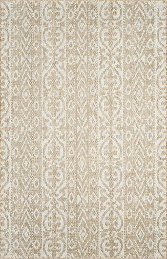 Chiley Beige 6'9 x 9' Indoor,Outdoor Rug - Thumbnail - Image 1