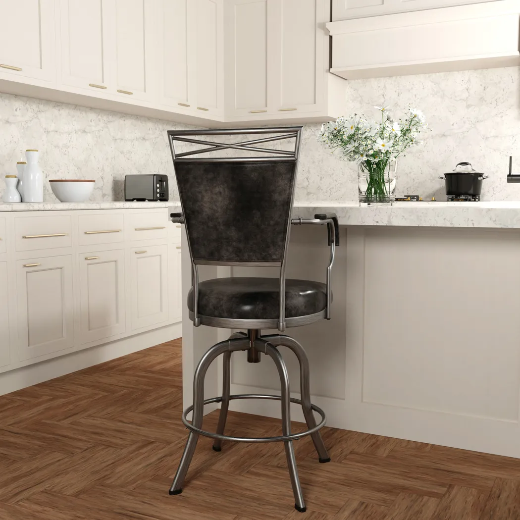 Chilon Gray Counter Height Stool - Thumbnail - Image 3