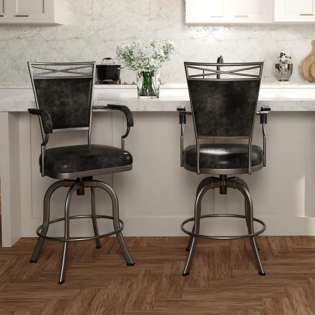 Chilon Gray Counter Height Stool - Thumbnail - Image 4