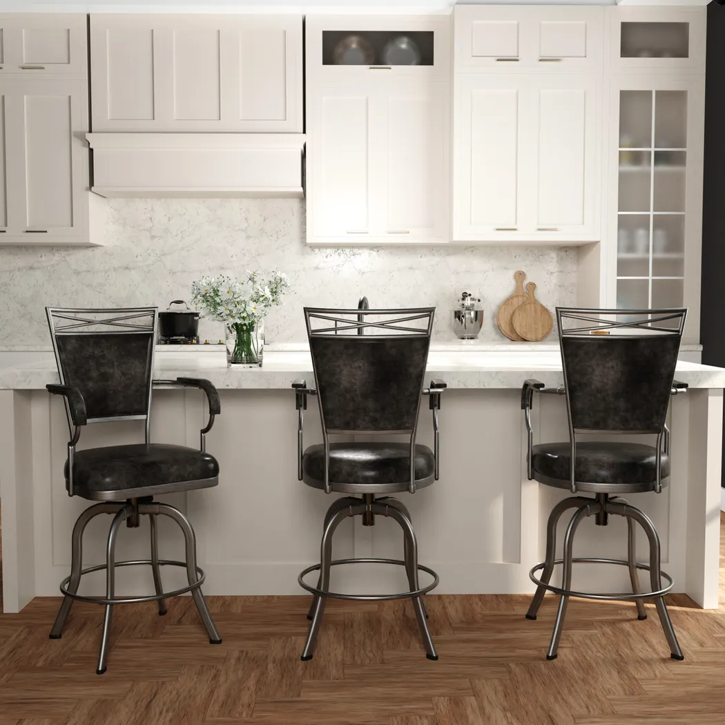 Chilon Gray Counter Height Stool - Thumbnail - Image 5