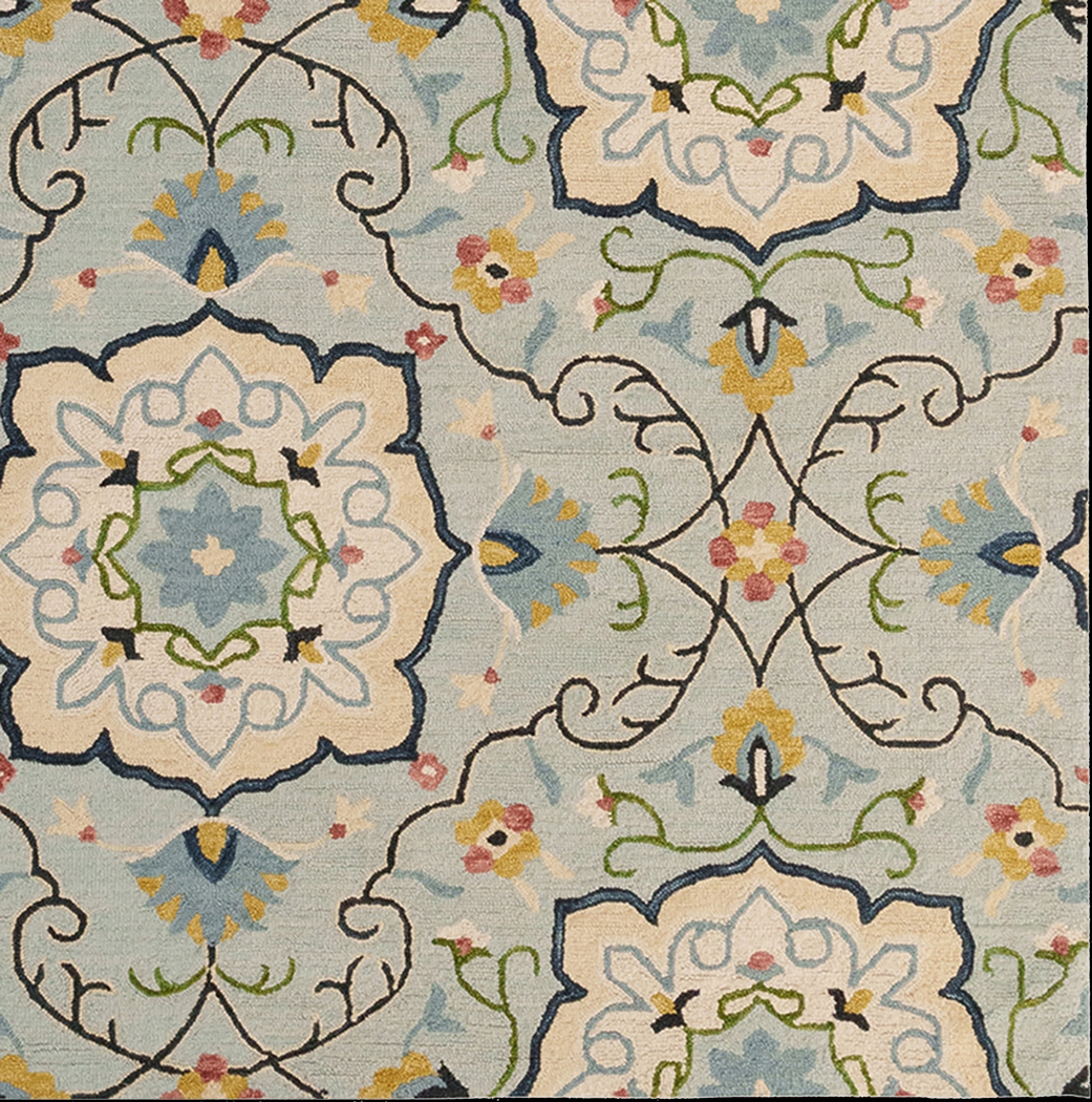 Chilsano Blue 8' x 10' Rug - Thumbnail - Image 3