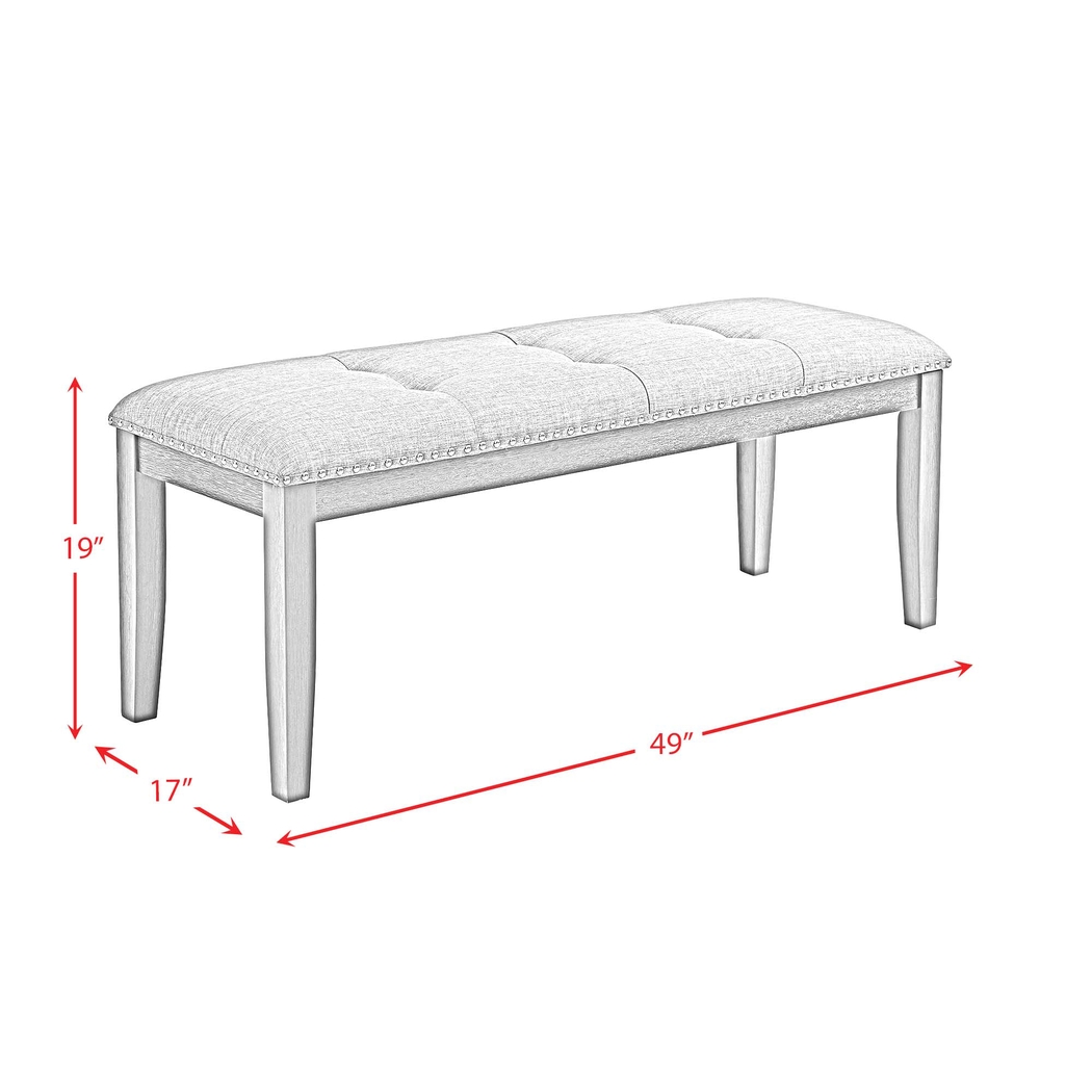 Chinara Charcoal Bench - Thumbnail - Image 8