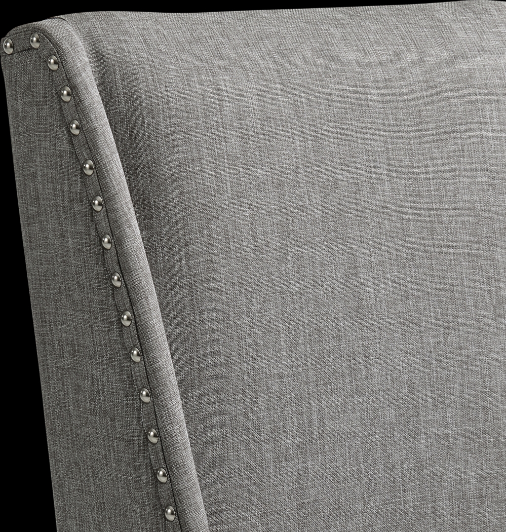 Chinara Charcoal Side Chair, Set of 2 - Thumbnail - Image 5