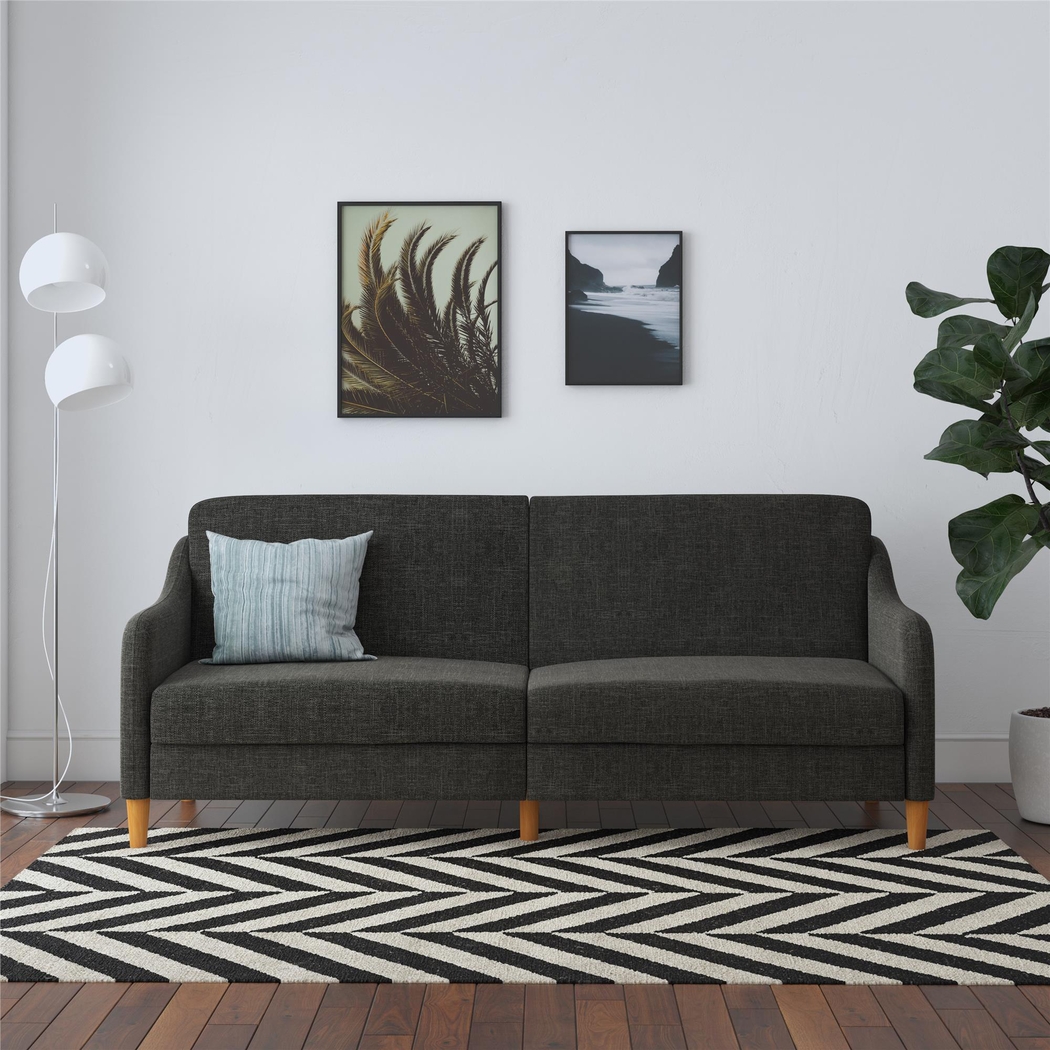 Chinauld II Gray Futon - Thumbnail - Image 13