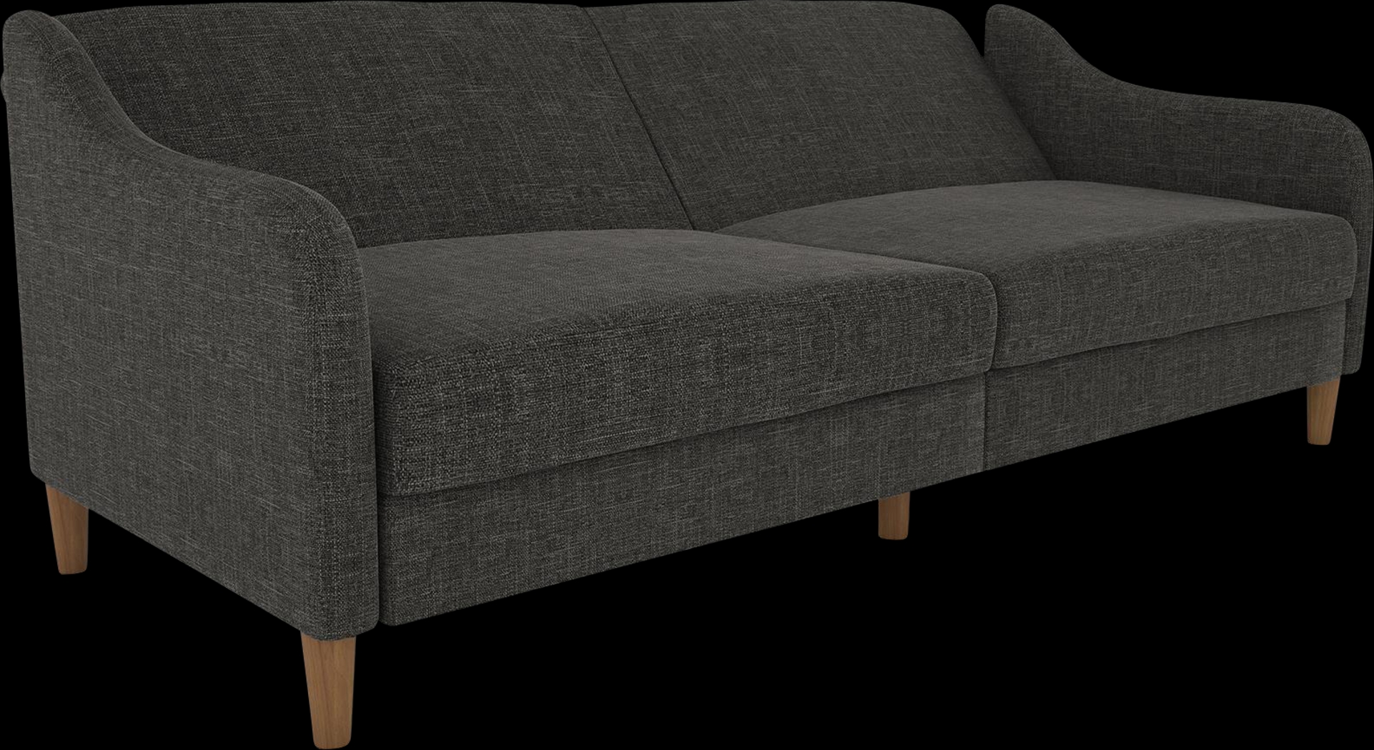Chinauld II Gray Futon - Thumbnail - Image 5