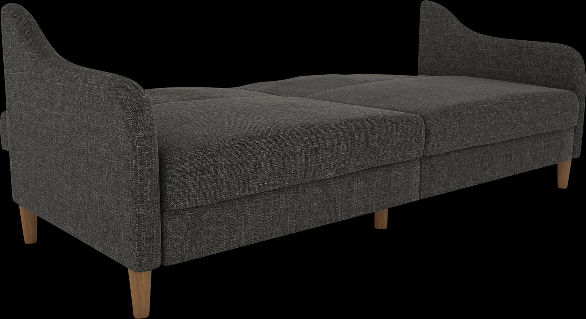 Chinauld II Gray Futon - Thumbnail - Image 6