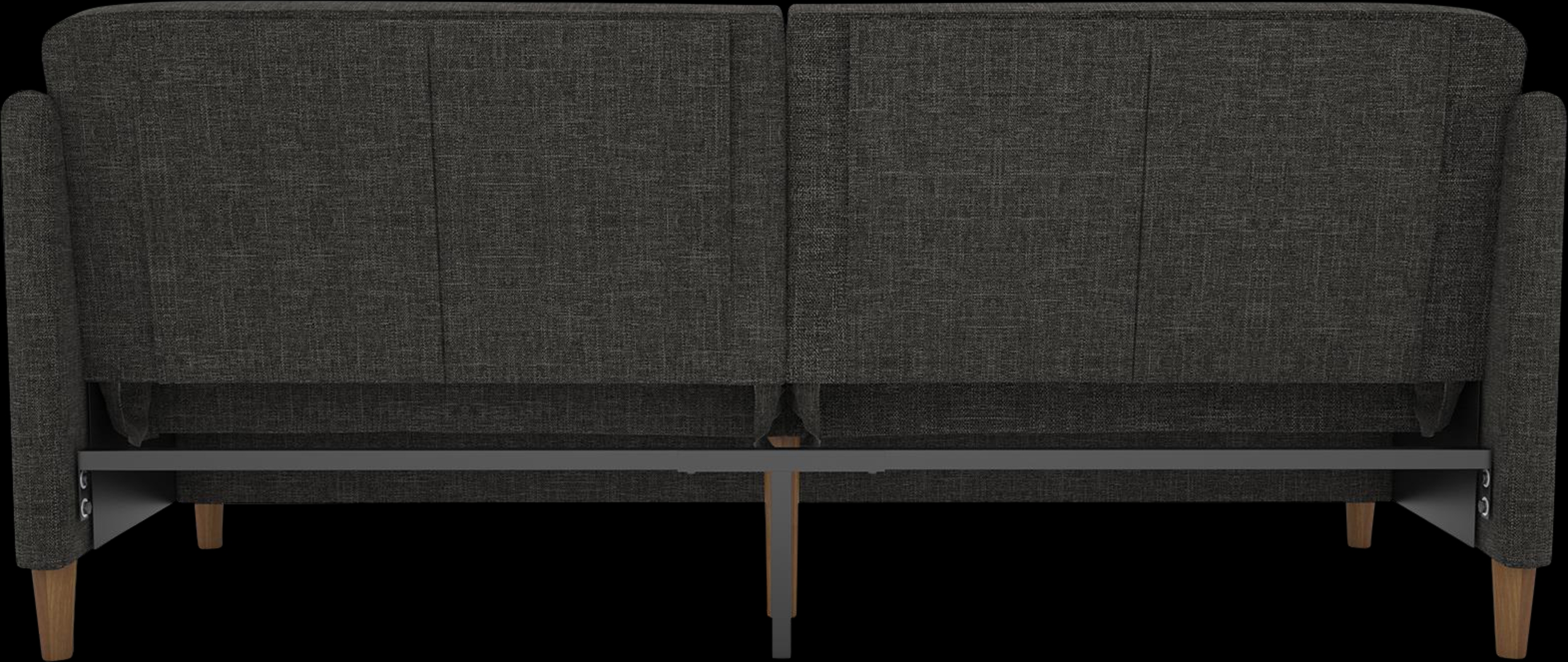 Chinauld II Gray Futon - Thumbnail - Image 7