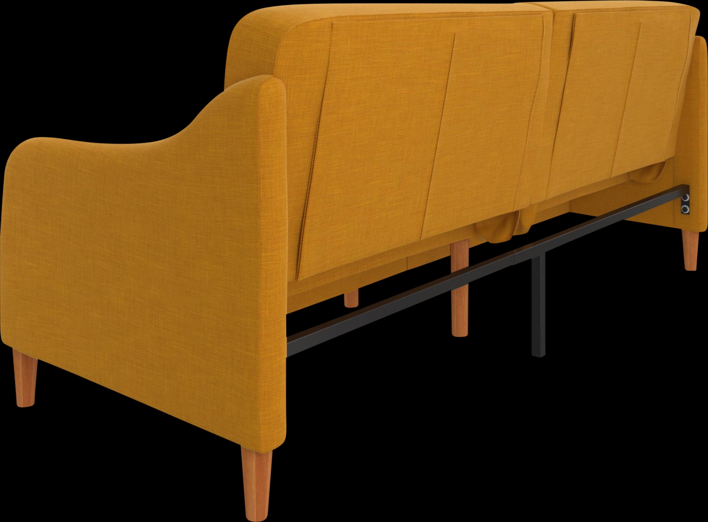 Chinauld II Mustard Futon - Thumbnail - Image 9