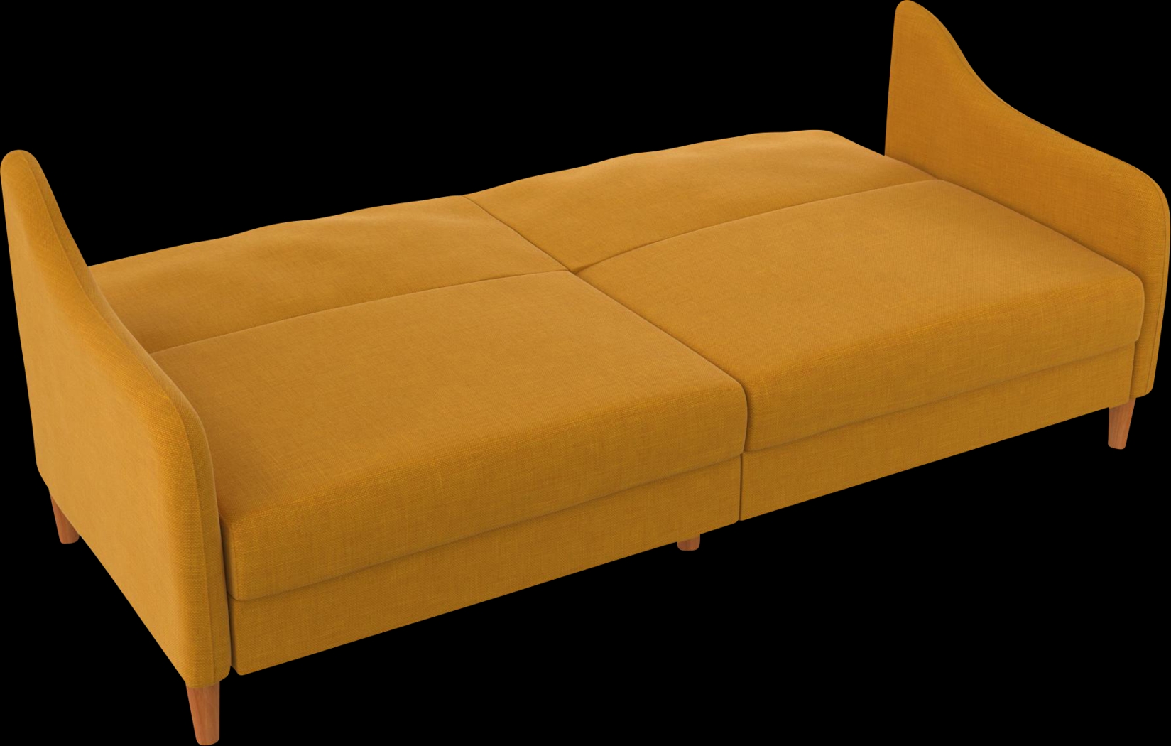 Chinauld II Mustard Futon - Thumbnail - Image 7