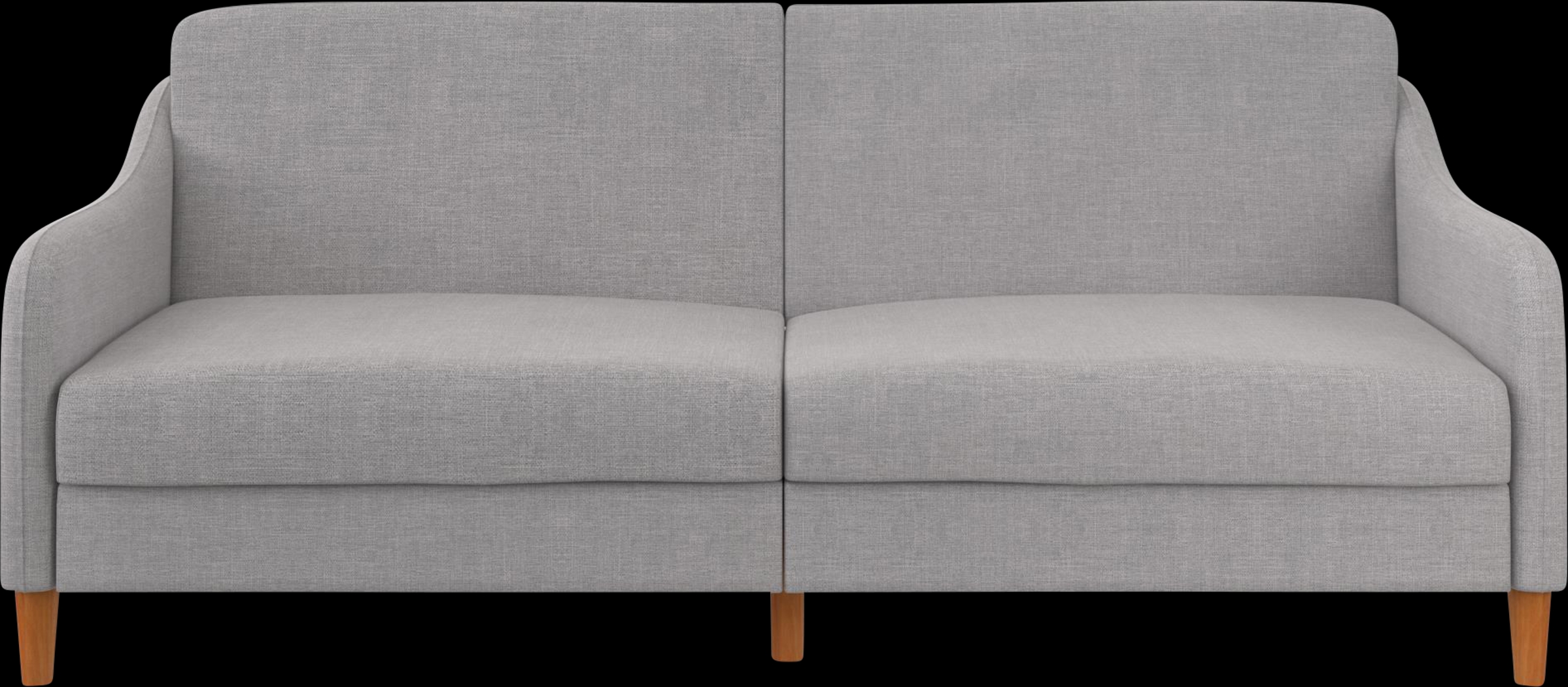 Chinauld II Light Gray Futon - Thumbnail - Image 4