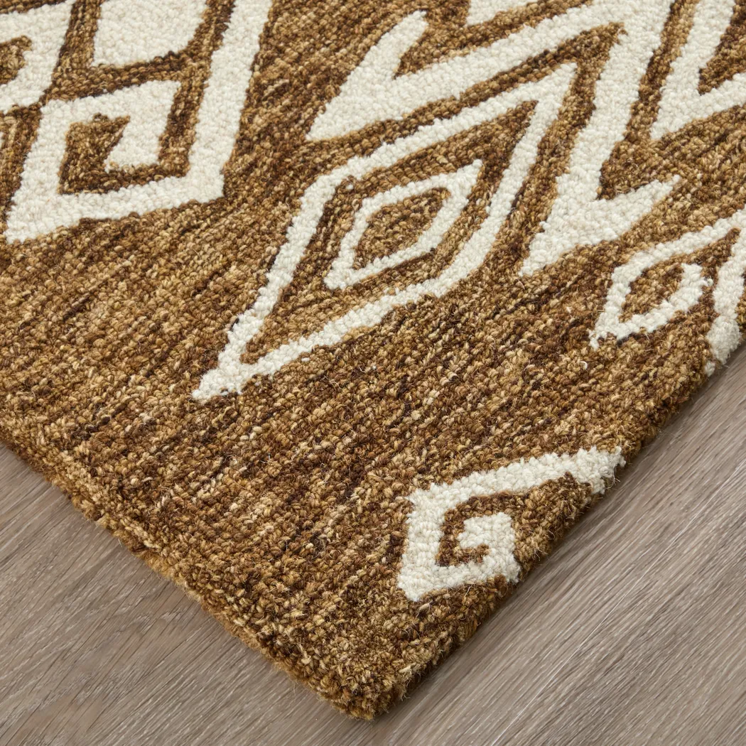 Chindler Brown 5' x 8' Rug - Image 3