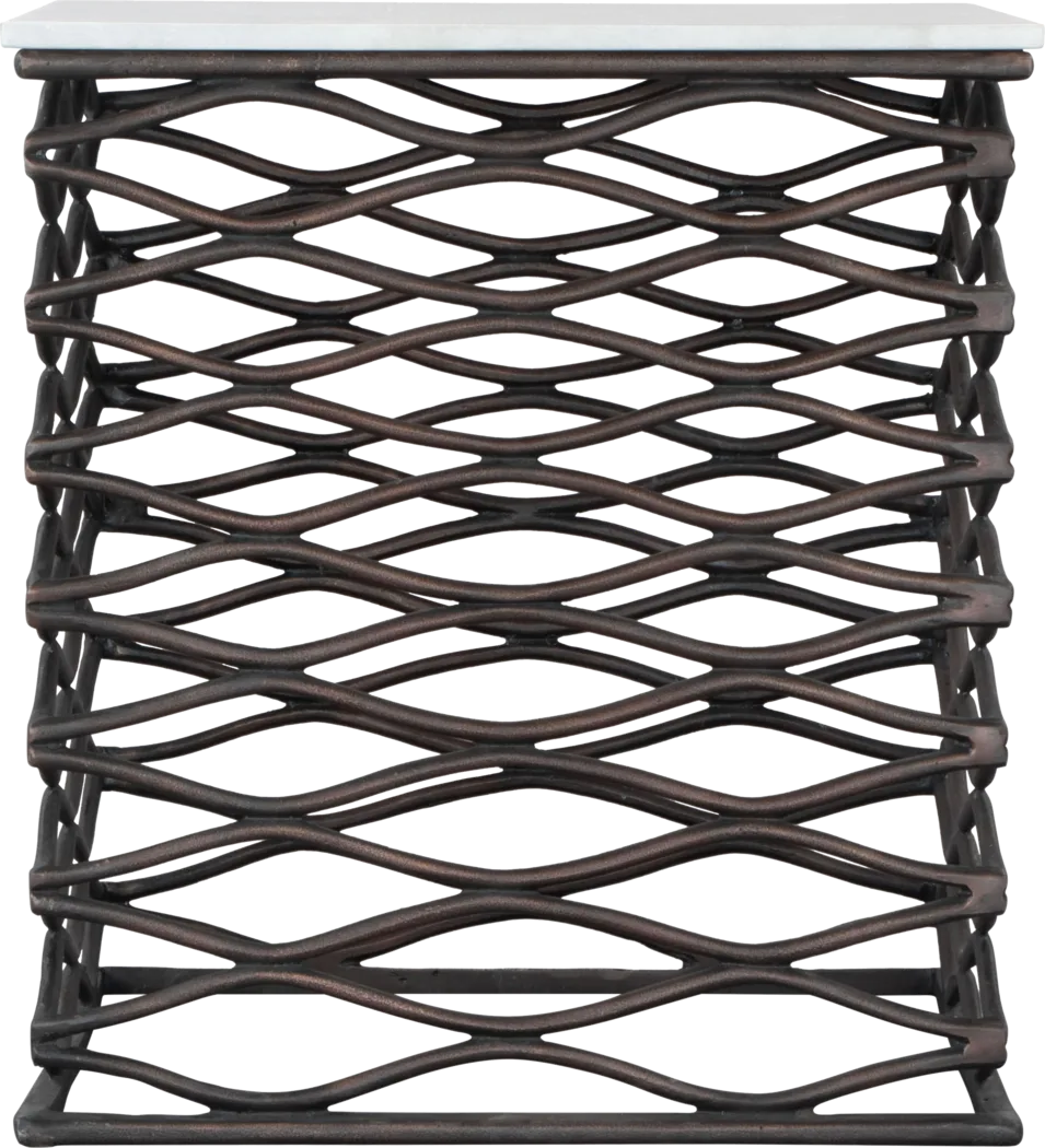 Chiniak White End Table - Thumbnail - Image 5