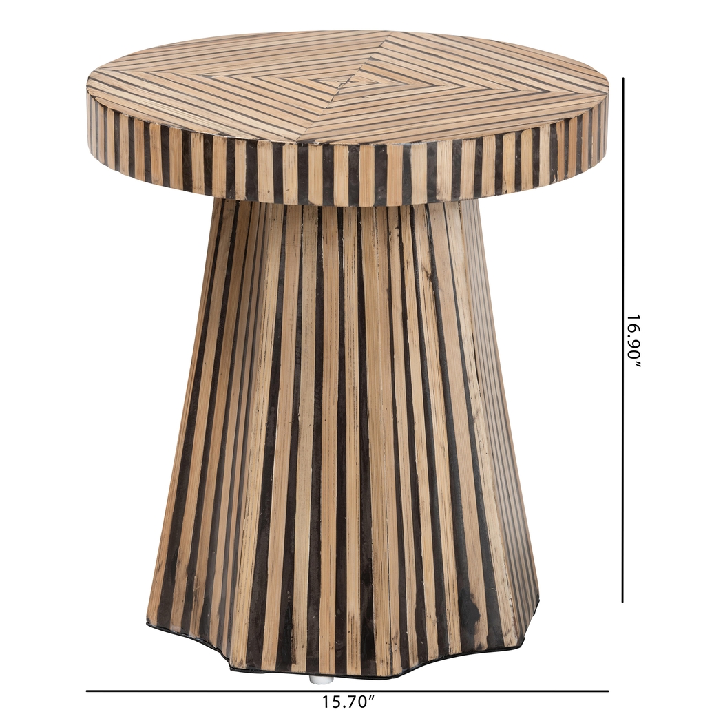 Chinkapin Brown End Table - Thumbnail - Image 7