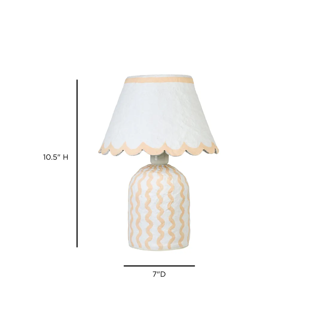 Chinwe Peach Lamp - Thumbnail - Image 5