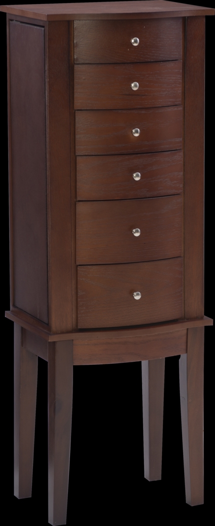 Chipco Brown Jewelry Armoire - Thumbnail - Image 1