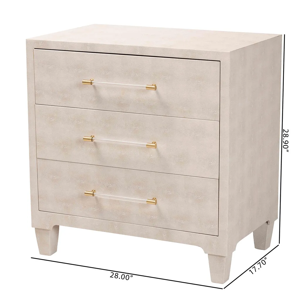 Chipolay Beige Storage Cabinet - Thumbnail - Image 3