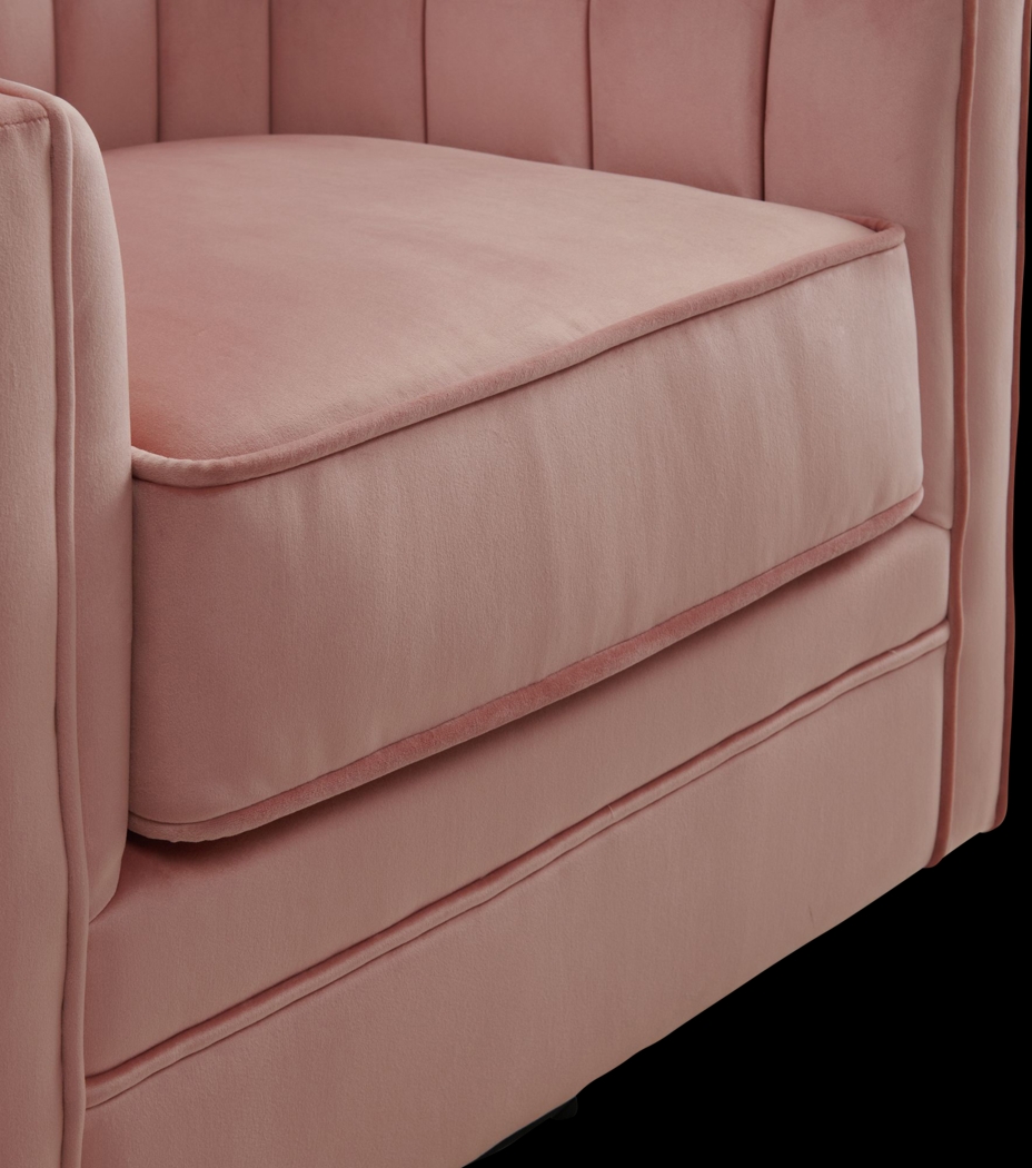 Chippenham Pink Accent Swivel Chair - Thumbnail - Image 8