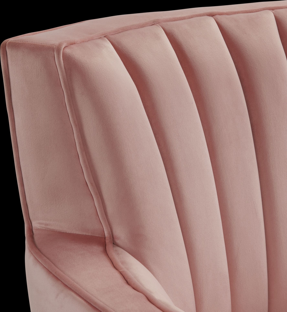 Chippenham Pink Accent Swivel Chair - Thumbnail - Image 9