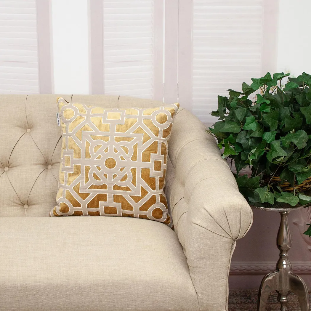Chirau Yellow Accent Pillows - Thumbnail - Image 2