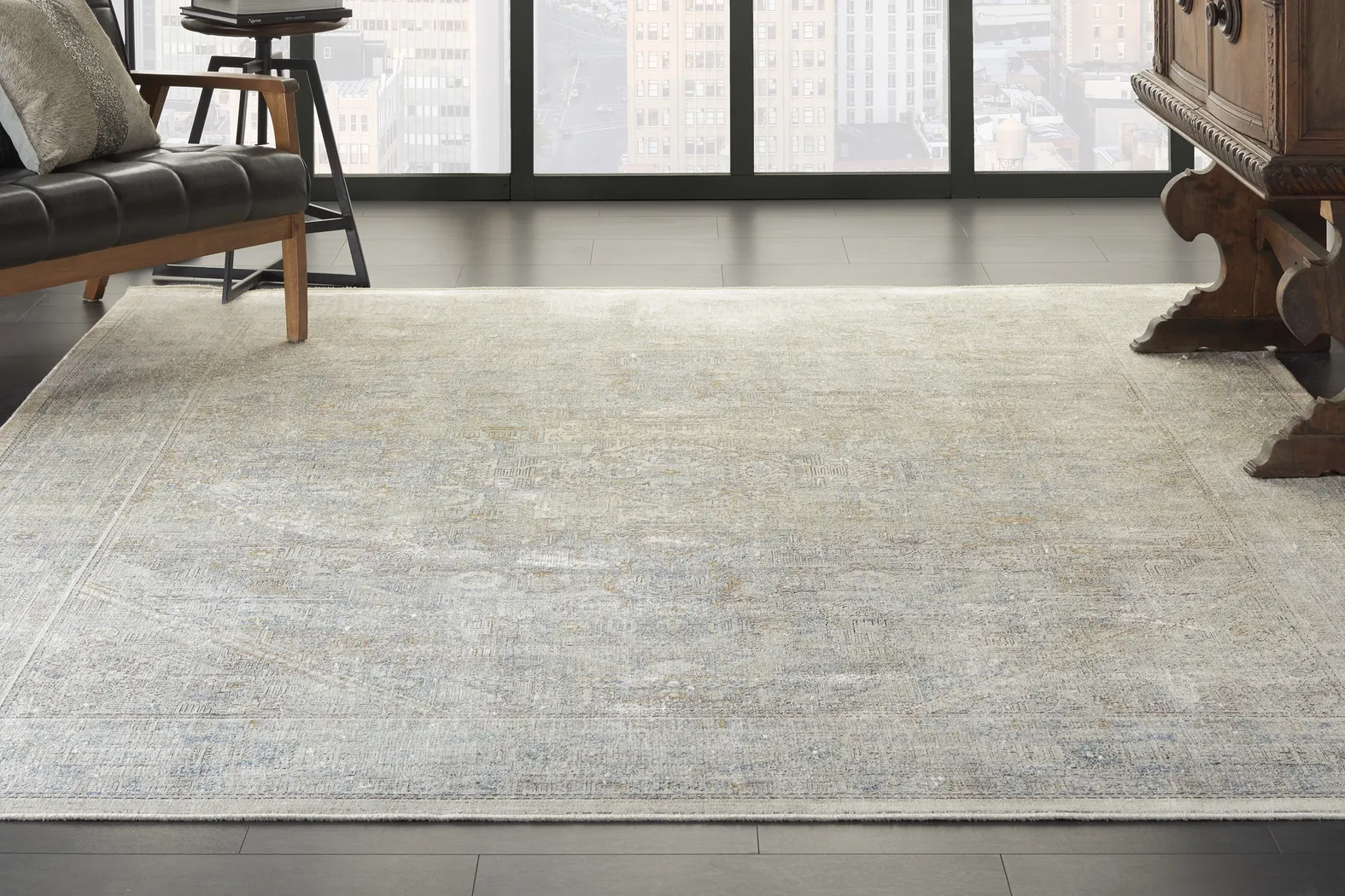 Chisenhale Gray 8'6 x 11'6 Rug - Thumbnail - Image 2