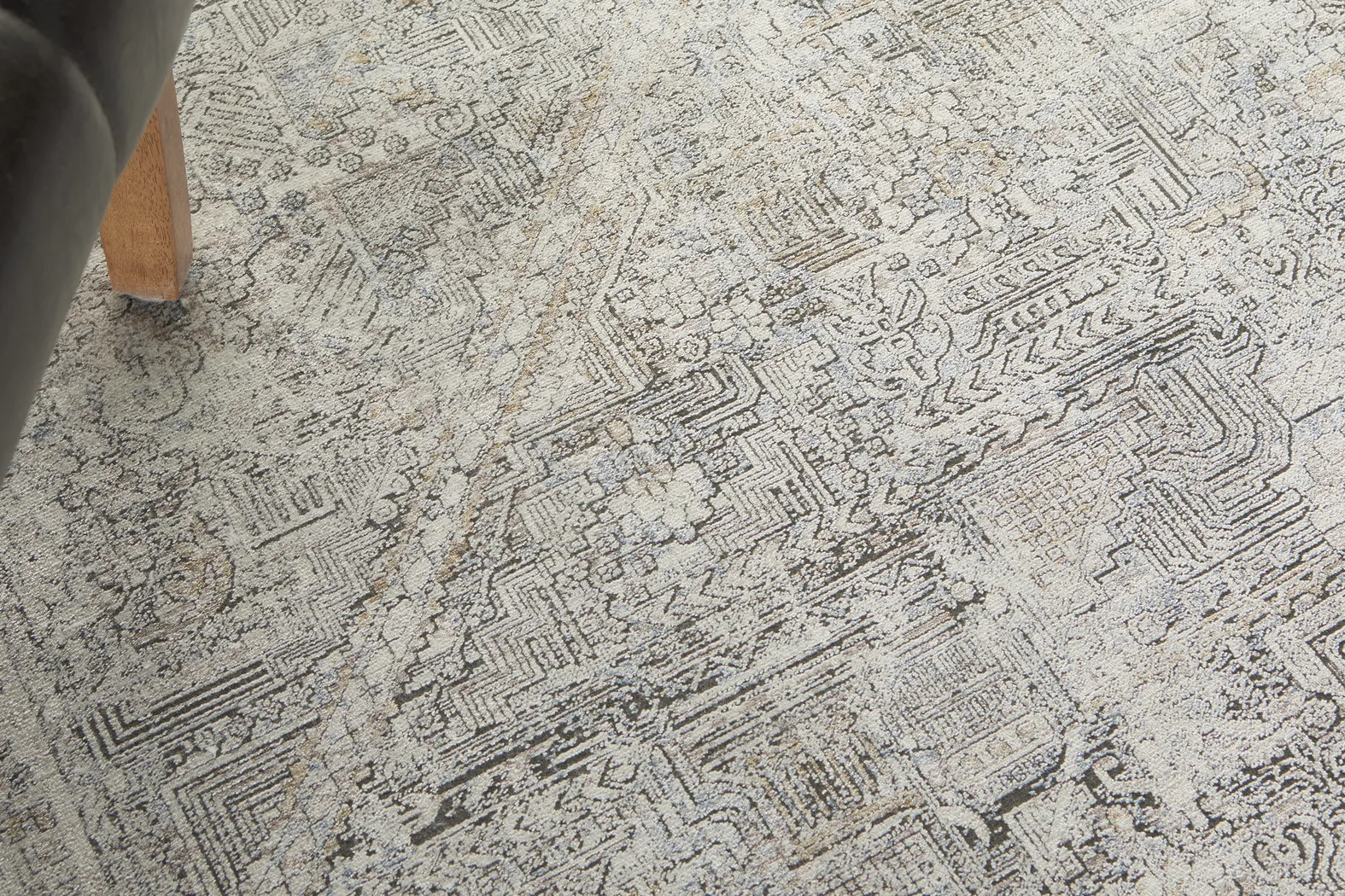 Chisenhale Gray 8'6 x 11'6 Rug - Thumbnail - Image 3