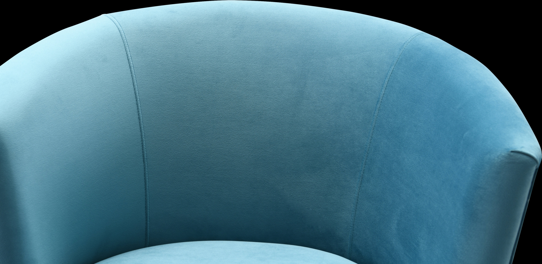 Chisholm Blue Swivel Chair - Thumbnail - Image 4