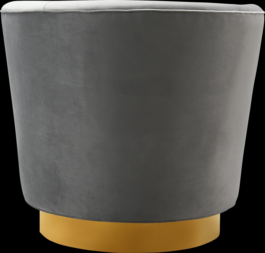 Chisholm Gray Swivel Chair - Thumbnail - Image 3