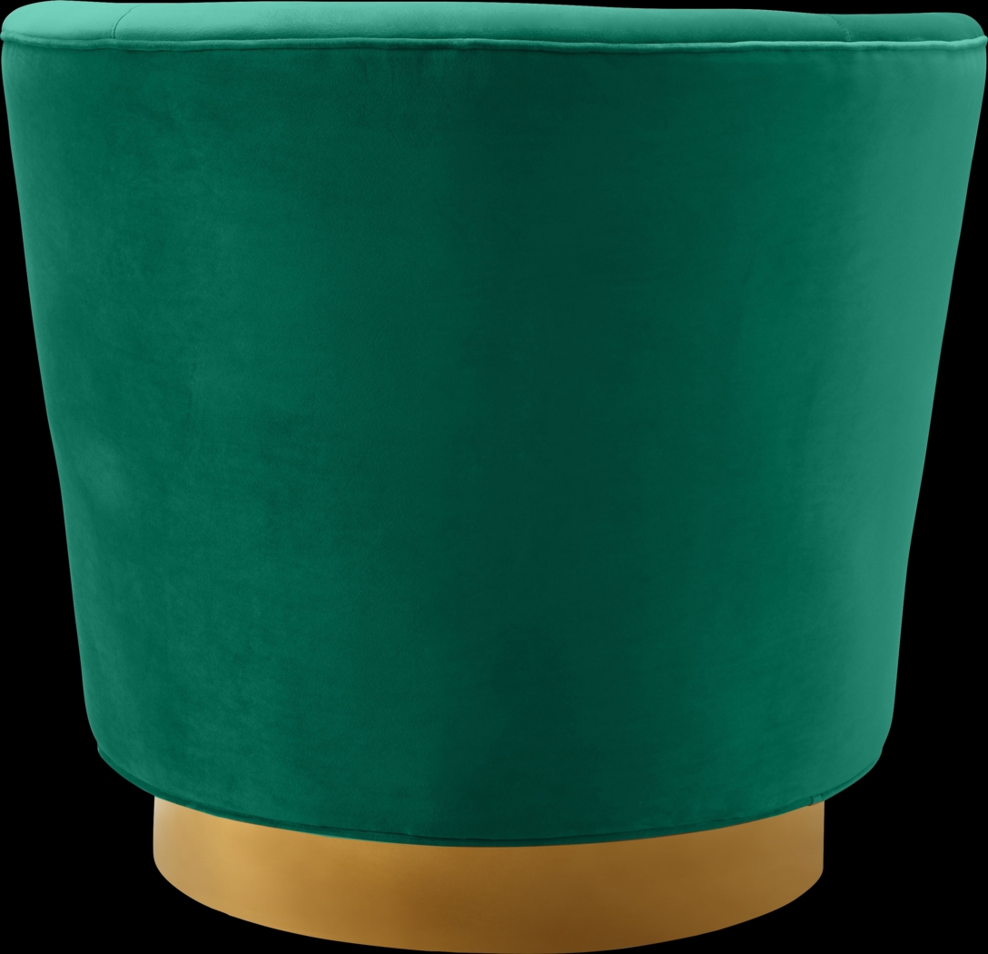 Chisholm Green Swivel Chair - Thumbnail - Image 3