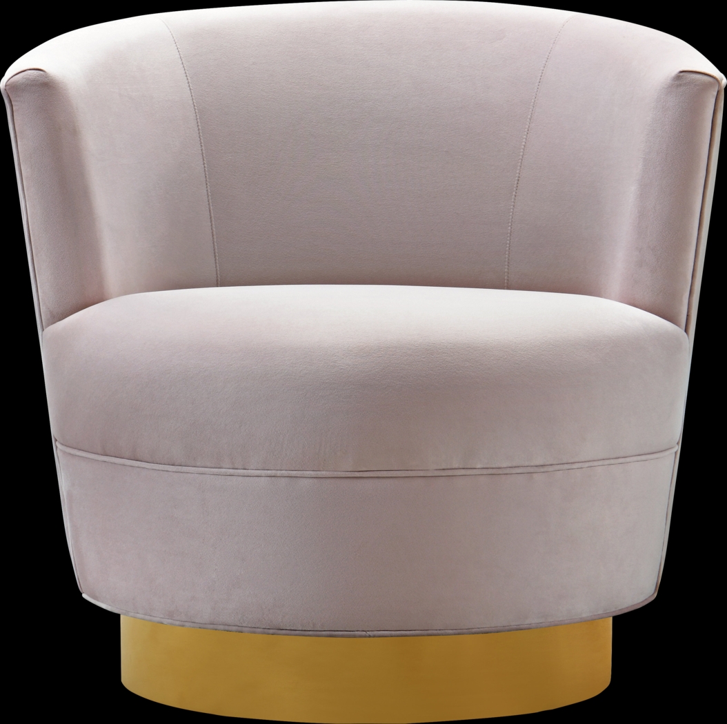Chisholm Pink Swivel Chair - Thumbnail - Image 2