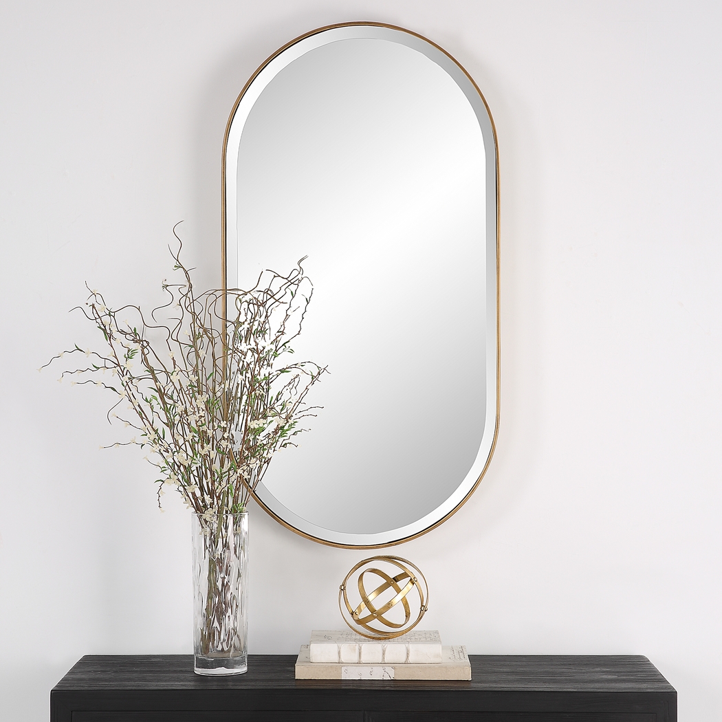 Chiwa Brass Mirror - Thumbnail - Image 2