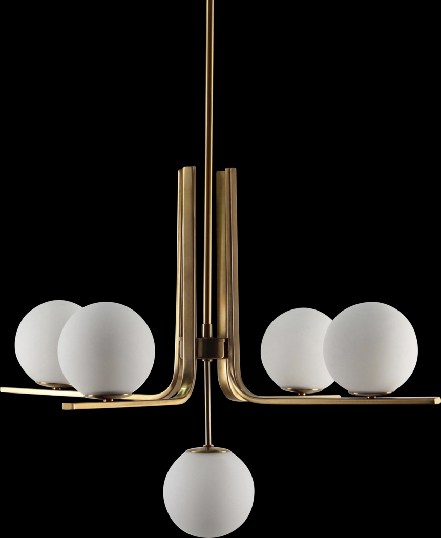 Chlo Gold Chandelier - Thumbnail - Image 1