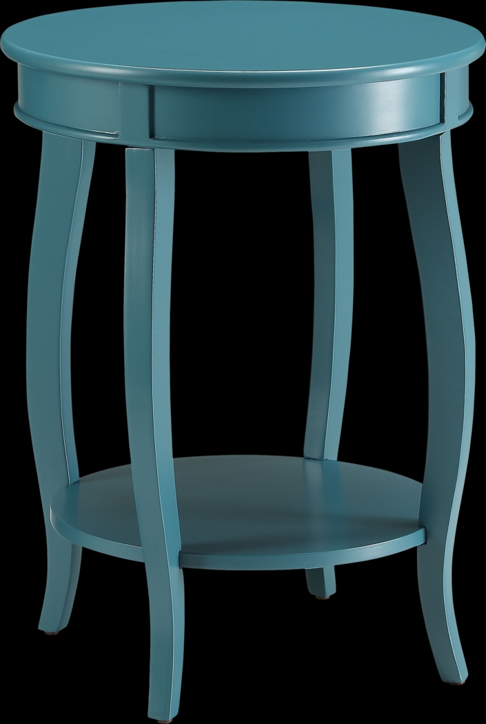 Chloris Blue Accent Table - Thumbnail - Image 1