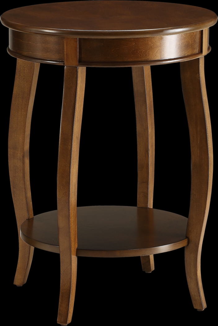 Chloris Brown Accent Table - Thumbnail - Image 1
