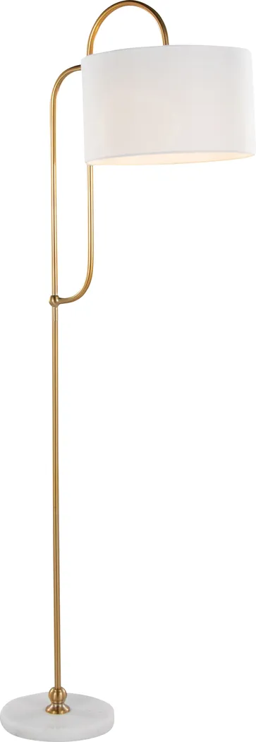 Chope Club Gold Floor Lamp - Thumbnail - Image 4