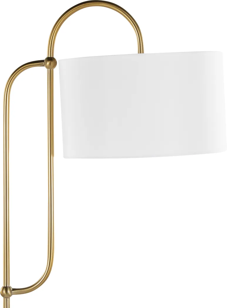 Chope Club Gold Floor Lamp - Thumbnail - Image 10