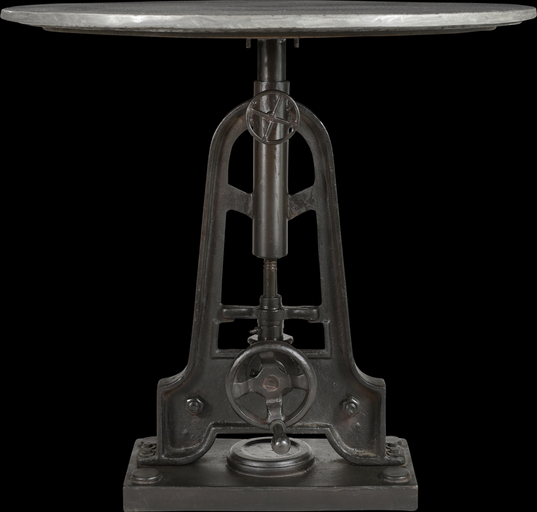 Chosin Gray Adjustable Dining Table - Thumbnail - Image 1