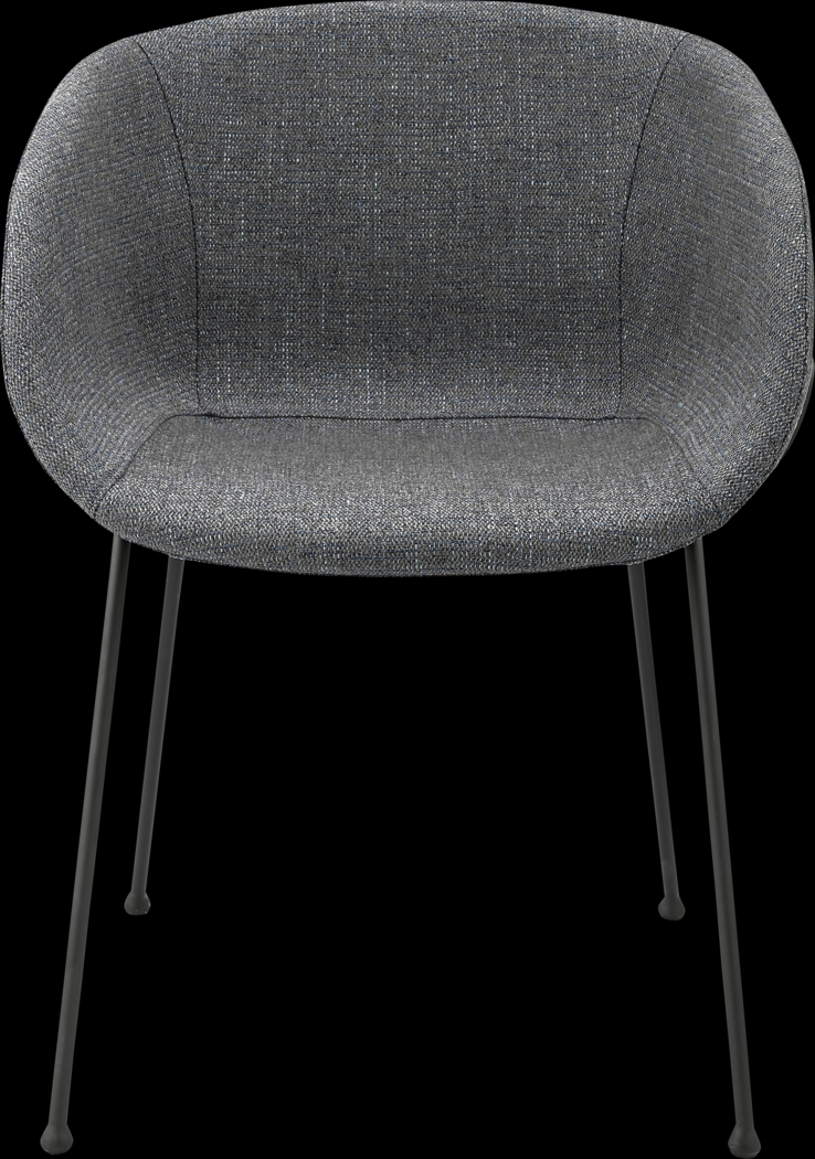 Choupique Blue Arm Chair, Set of 2 - Thumbnail - Image 2