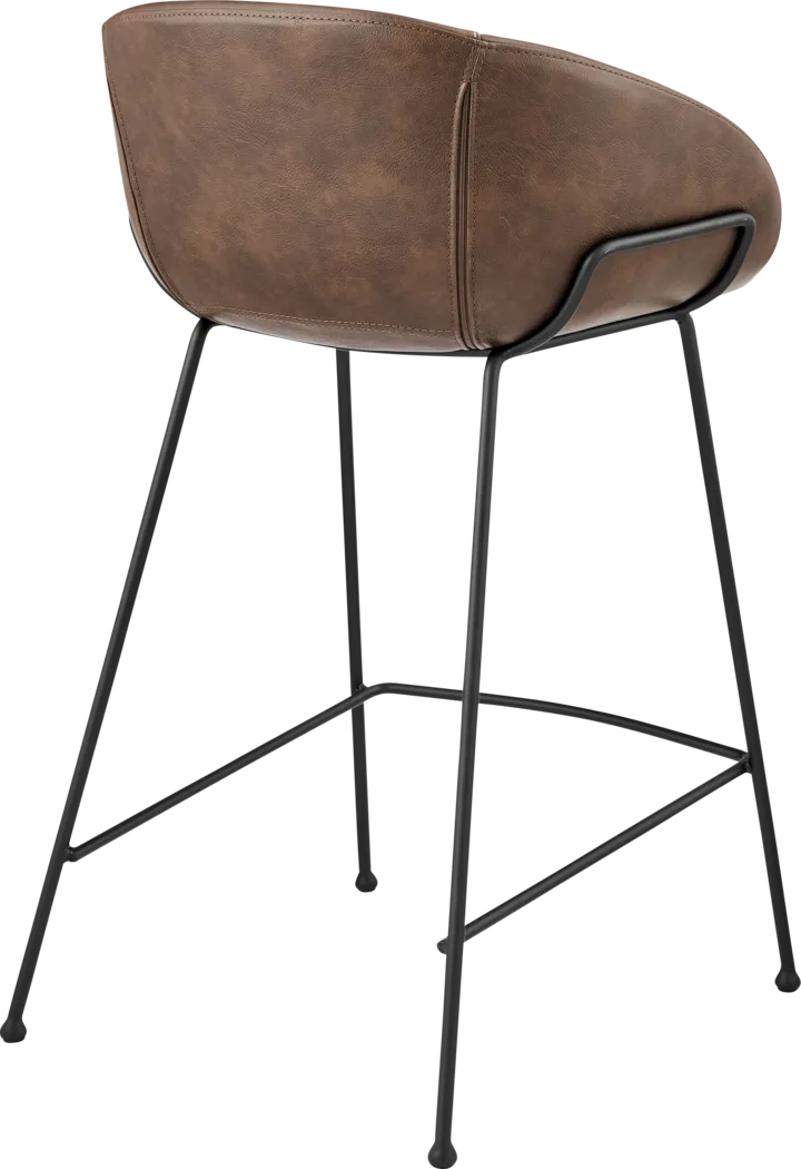 Choupique Brown Counter Stool, Set of 2 - Thumbnail - Image 5