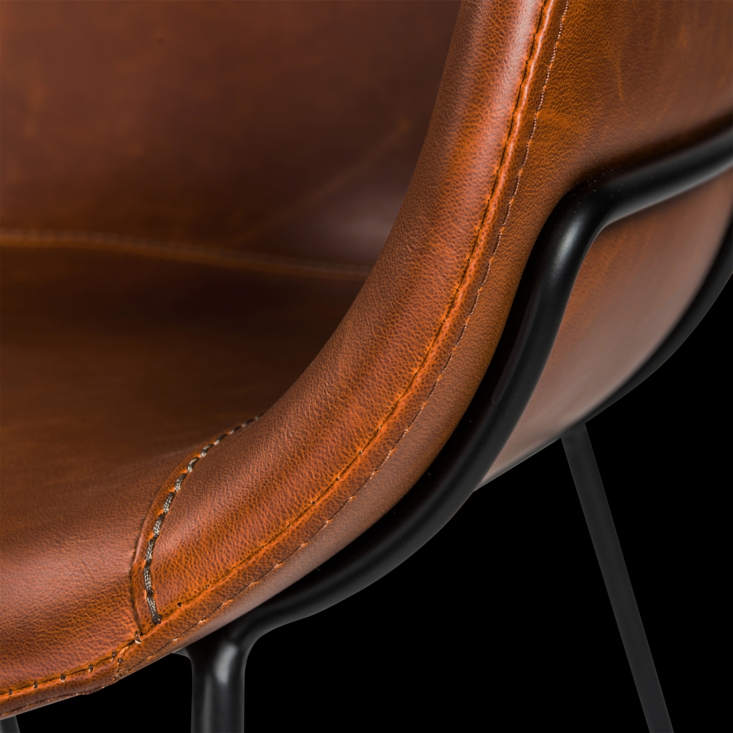 Choupique Dark Brown Arm Chair, Set of 2 - Thumbnail - Image 8