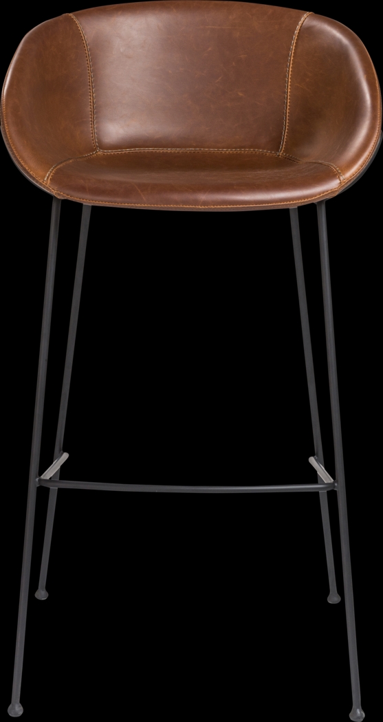 Choupique Dark Brown Barstool, Set of 2 - Thumbnail - Image 3