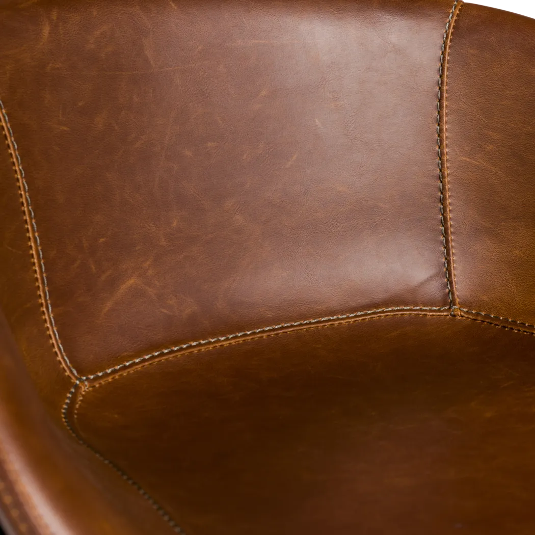 Choupique Dark Brown Counter Stool, Set of 2 - Thumbnail - Image 8