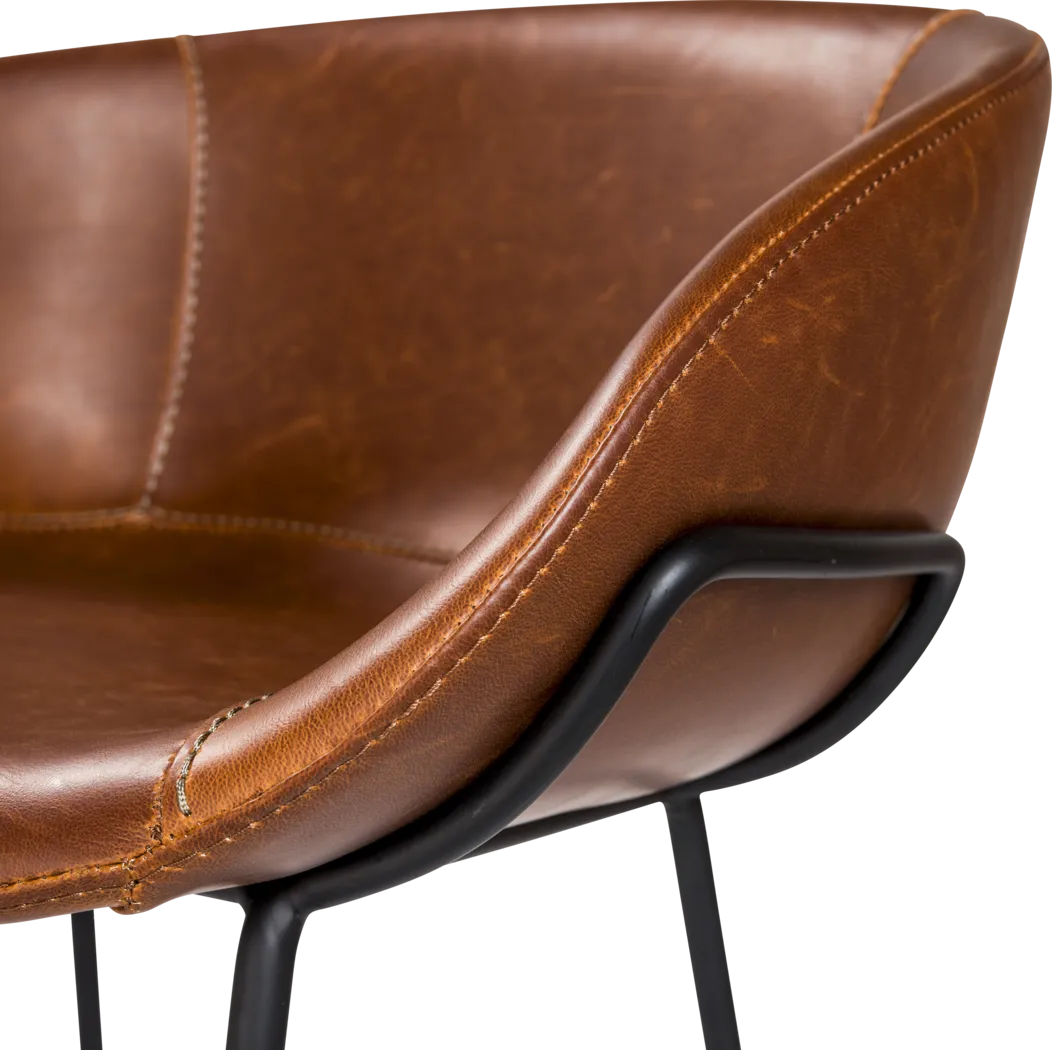 Choupique Dark Brown Counter Stool, Set of 2 - Thumbnail - Image 9