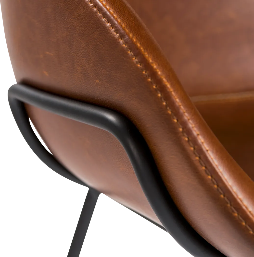 Choupique Dark Brown Counter Stool, Set of 2 - Thumbnail - Image 10