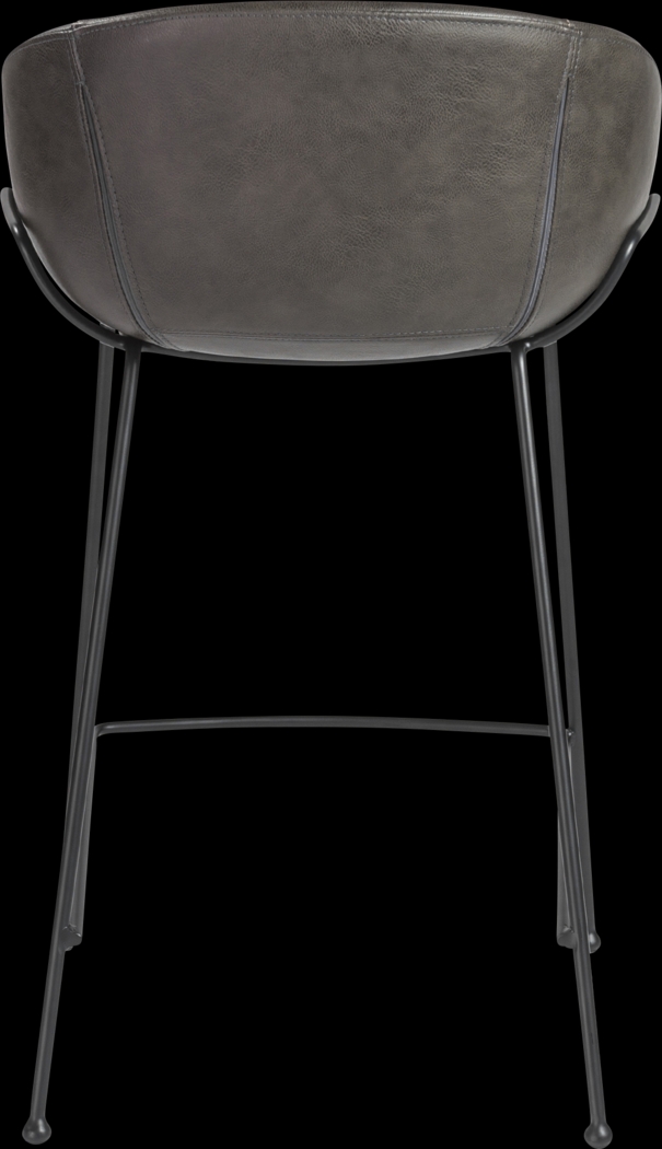 Choupique Dark Gray Counter Stool, Set of 2 - Thumbnail - Image 6